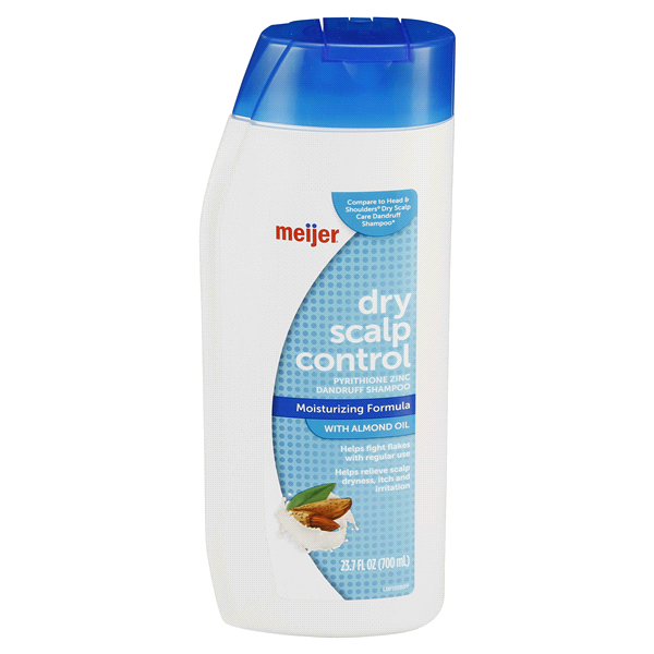 slide 1 of 2, Meijer Dry Scalp Dandruff Shampoo, Normal or Dry Hair, 23.7 oz