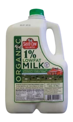 Sassy Cow Creamery Organic 1% Lowfat Milk Gallon
