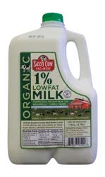 Sassy Cow Creamery Organic 1% Lowfat Milk Gallon