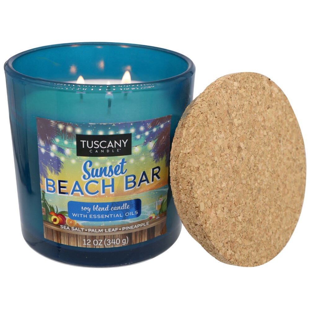 slide 2 of 2, Tuscany Candle Sunset Beach Bar Jar Candle, 12 oz
