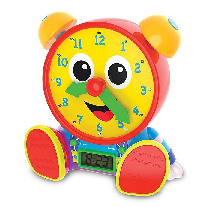 slide 1 of 3, The Learning Journey Telly Jr. Teaching Time Clock, 1 ct