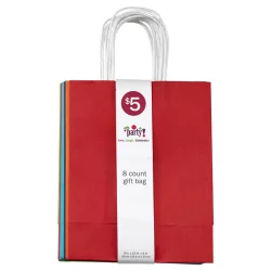 Meijer Multi-Color Gift Bags, Assorted Styles