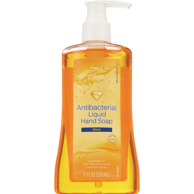 slide 1 of 1, Cvs Beauty Gold Antibacterial Liquid Hand Soap Pump, 11 oz