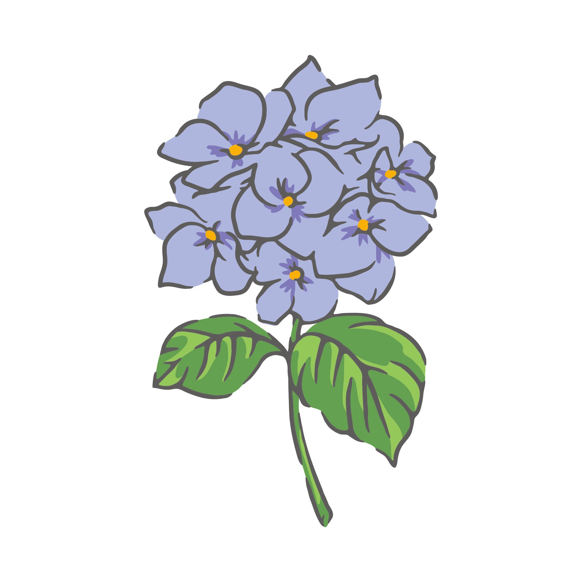 slide 3 of 3, Hydrangea Layering Stencils By Recollections, 2 in x 3 in