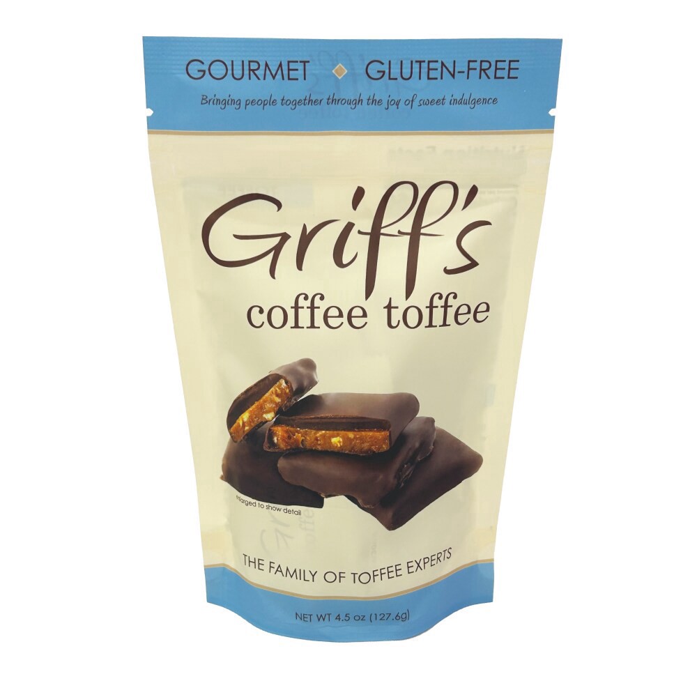 slide 3 of 3, Griff's Coffee Toffee, 4.5 oz