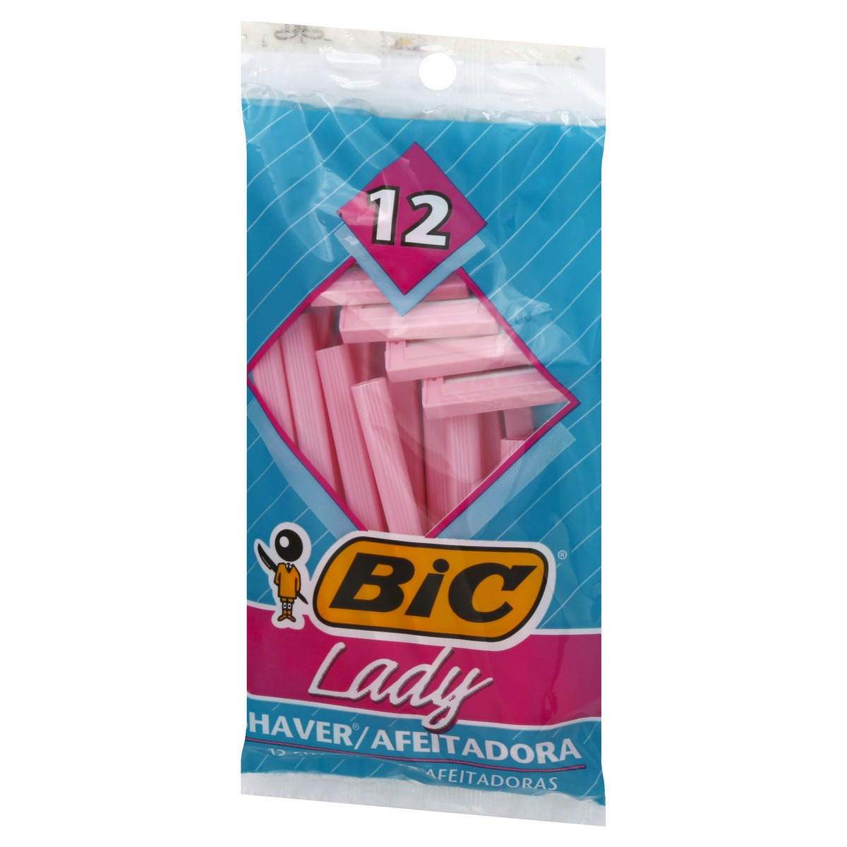 slide 3 of 9, Bic Lady Disposable Shavers, 12 ct