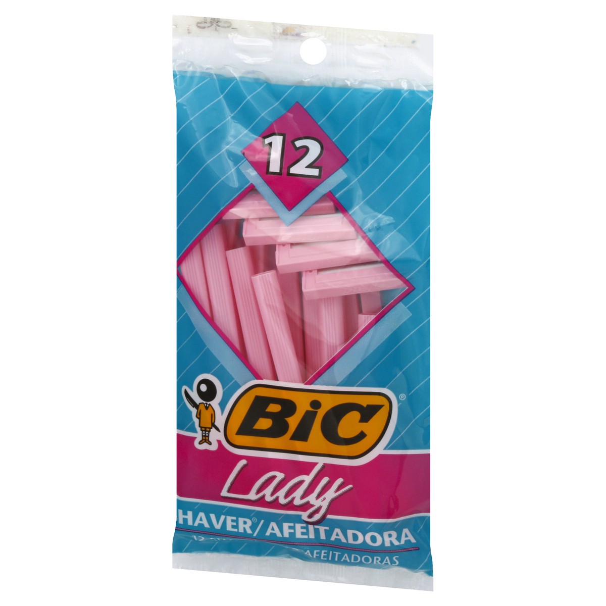 slide 4 of 9, Bic Lady Disposable Shavers, 12 ct