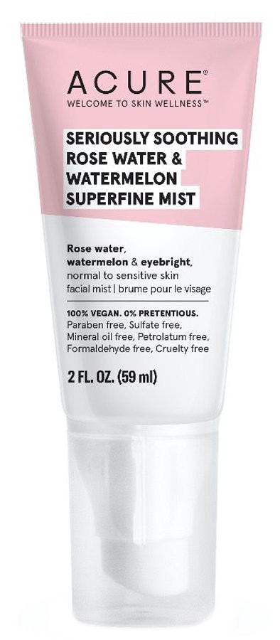 slide 1 of 1, ACURE Rosewater And Watermelon Mist, 4 oz