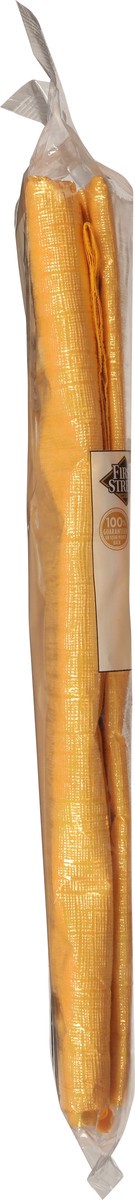 slide 10 of 12, First Street Citrine Gold Tablecover 54X108, 1 ct