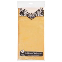 First Street Citrine Gold Tablecover 54X108