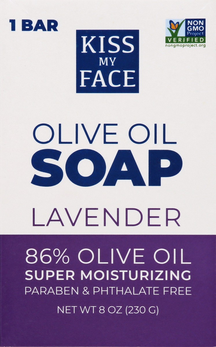 slide 4 of 12, Kiss My Face Lavender Olive Oil Soap 8 oz, 8 oz