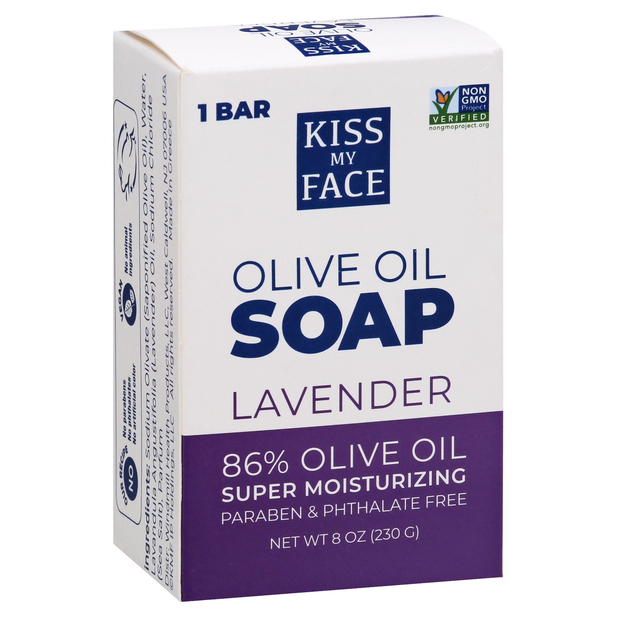 slide 8 of 12, Kiss My Face Lavender Olive Oil Soap 8 oz, 8 oz