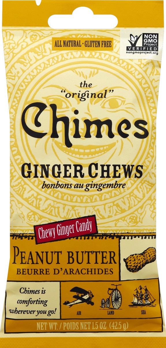 slide 3 of 3, Chimes Peanut Butter Chews, 1.5 oz