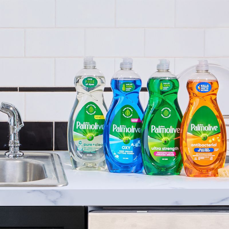 slide 4 of 9, Palmolive Ultra Strength Liquid Dish Soap, Original Green - 70 Fluid Ounce, 70 fl oz