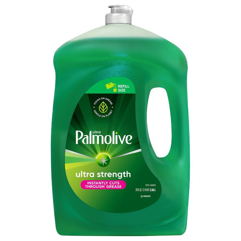 slide 1 of 9, Palmolive Ultra Strength Liquid Dish Soap, Original Green - 70 Fluid Ounce, 70 fl oz