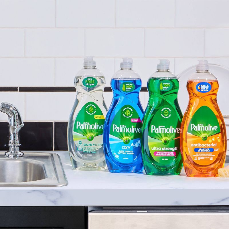 slide 2 of 9, Palmolive Ultra Strength Liquid Dish Soap, Original Green - 70 Fluid Ounce, 70 fl oz
