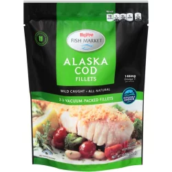 Hy-vee Fish Market Alaska Cod Fillets