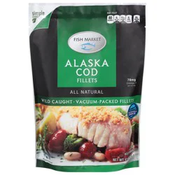 Hy-vee Fish Market Alaska Cod Fillets
