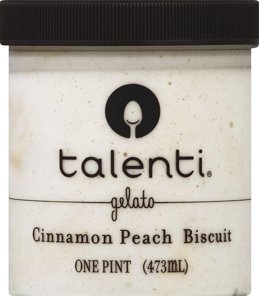 slide 5 of 6, Talenti Cinnamon Peach Biscuit Gelato, 16 fl oz