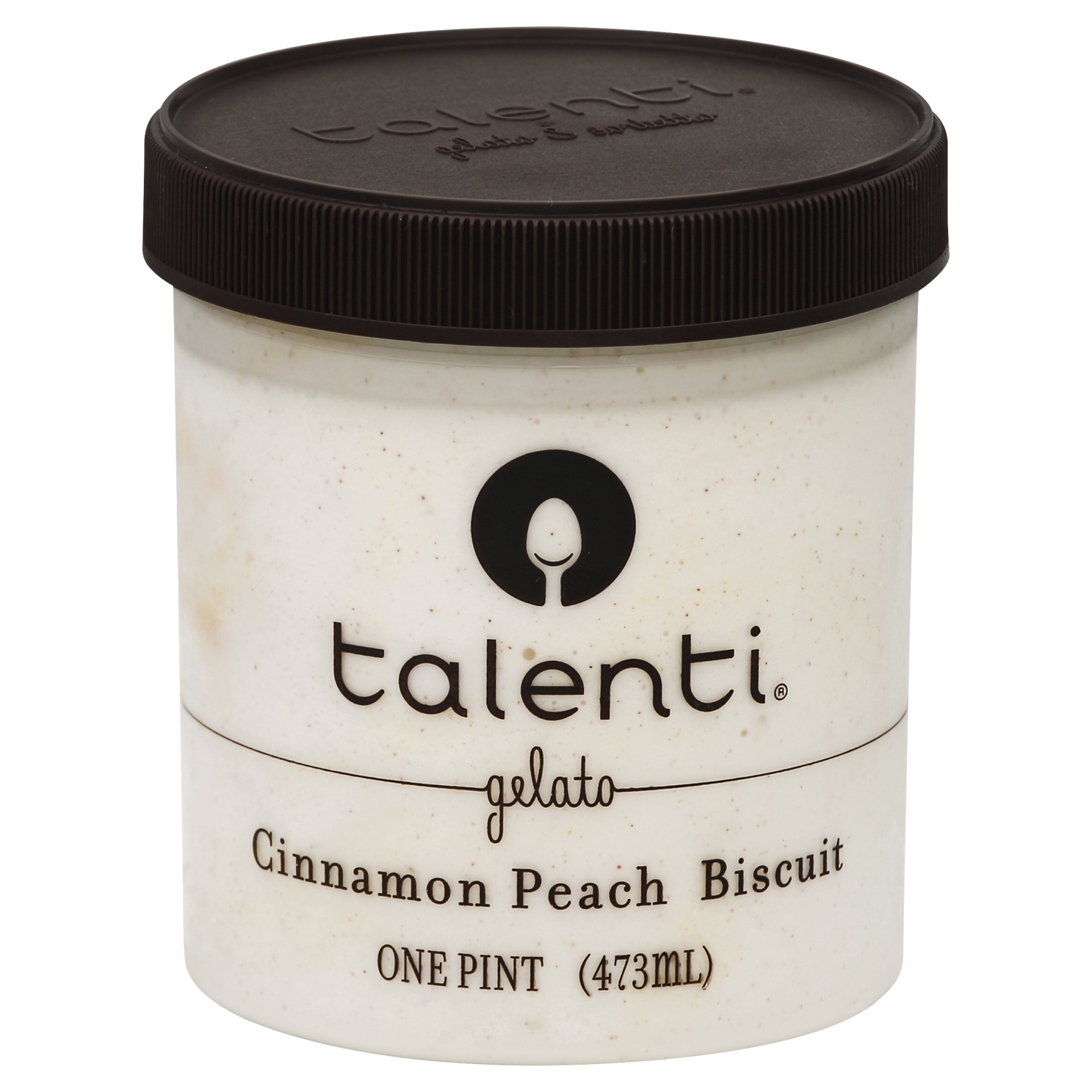 slide 1 of 4, Talenti Cinnamon Peach Biscuit Gelato, 16 fl oz