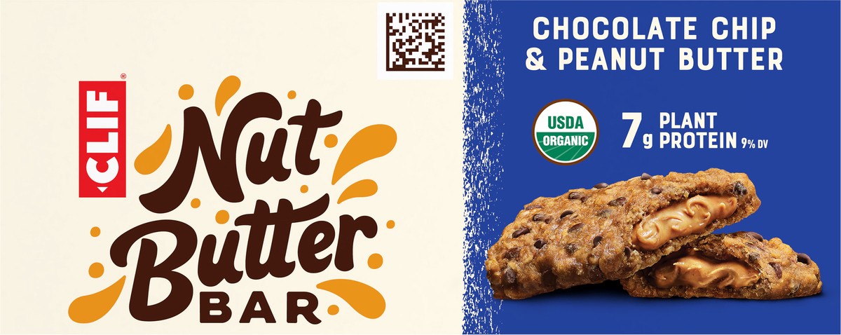 slide 7 of 9, CLIF Chocolate Chip & Peanut Butter Nut Butter Bars 5 - 1.76 oz Bars, 8.8 oz