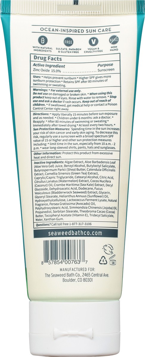 slide 5 of 9, The Seaweed Bath Co.Everyday Mineral Spf 40 Lotion, 3.4 fl oz