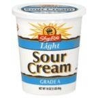 slide 1 of 1, ShopRite Sour Cream Light, 16 oz