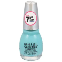 Sinful Colors Power Paint Caribaen 2648 Nail Polish 0.5 fl oz