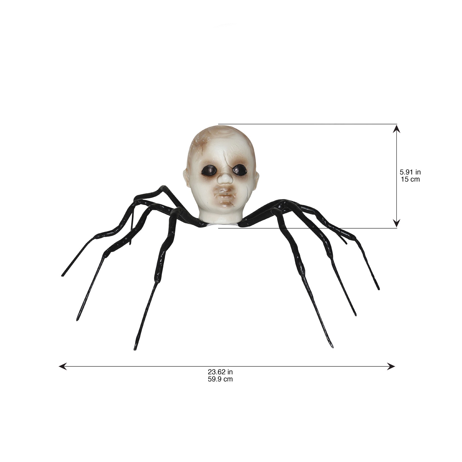 slide 3 of 3, 23.5" Baby Head Spider By Ashland, 23.5 in