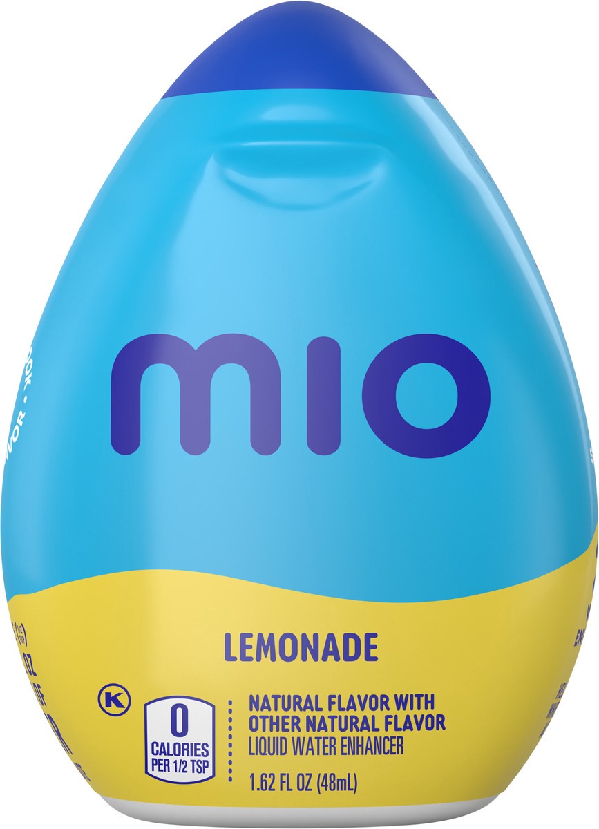 slide 12 of 14, mio Lemonade Flavored with other natural flavor Liquid Water Enhancer, 1.62 fl oz Bottle, 1.62 fl oz