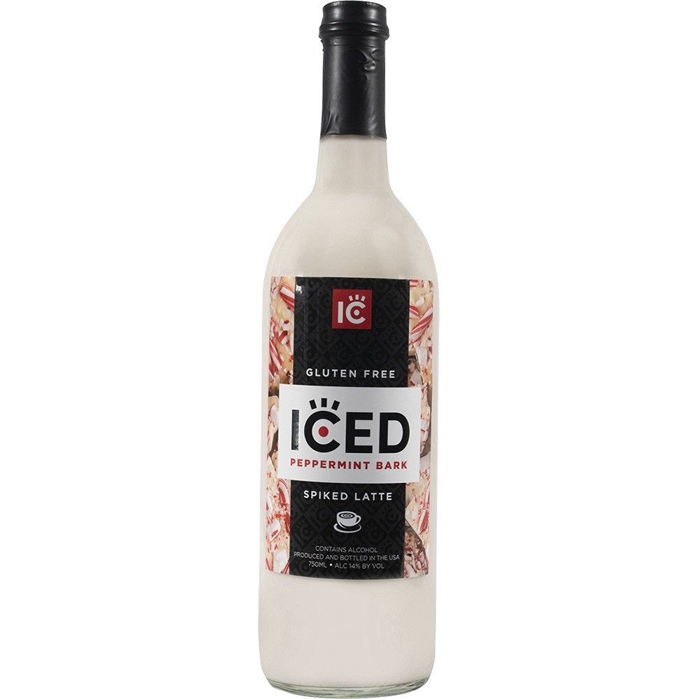 slide 1 of 1, Ic Iced Pepprmnt Bark Spiked Latte, 750 ml