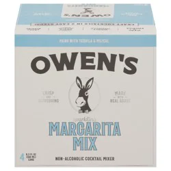 Owen's Non-Alcoholic Margarita Mix Cocktail Mixers - 4 ct
