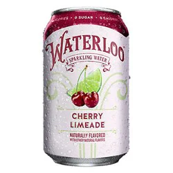 Waterloo Cherry Limeade Sparkling Water - 12 oz