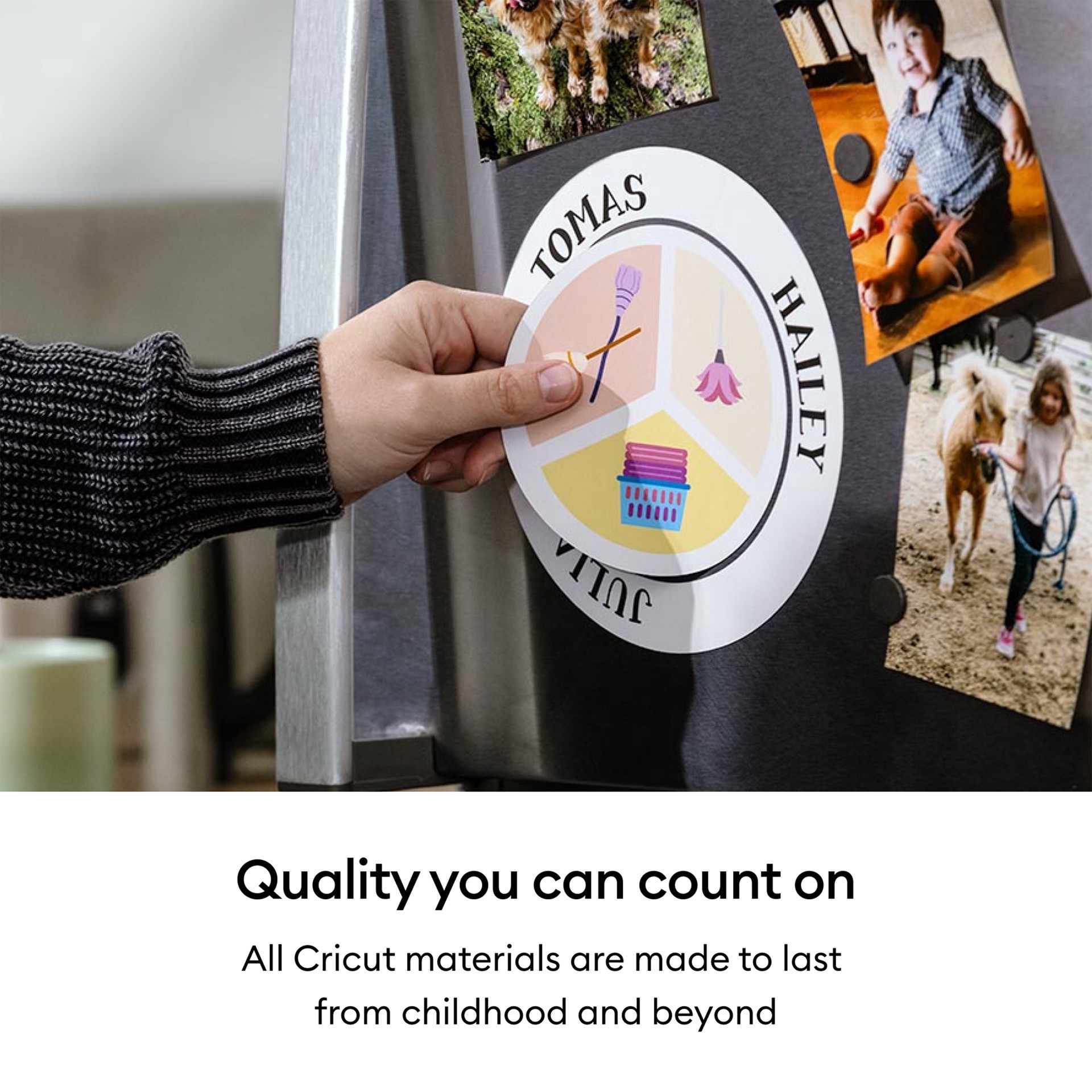 slide 4 of 8, Cricut 8.5" X 11" White Printable Magnet Sheets, 3ct., 3 ct