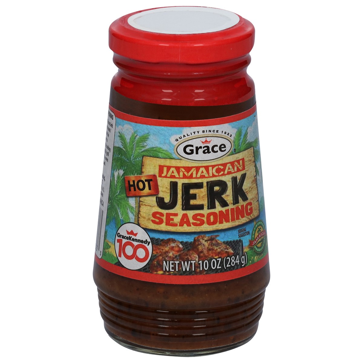 slide 6 of 9, Grace Jamaican Jerk Hot Seasoning 10 oz, 10 oz