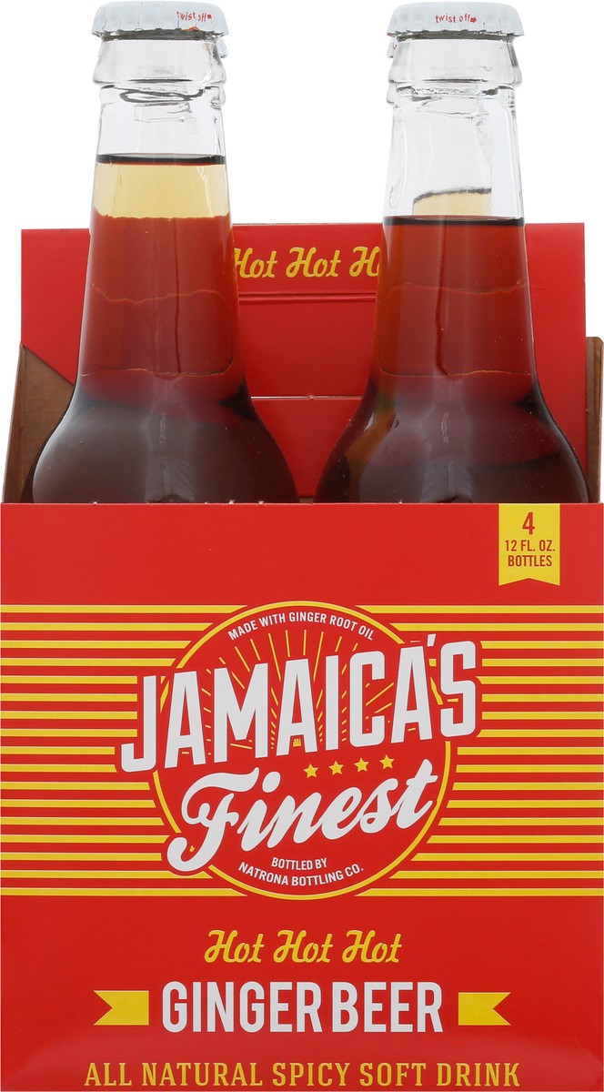 slide 2 of 9, Jamaica's Finest Hot Hot Hot Ginger Beer - 4 ct, 4 ct