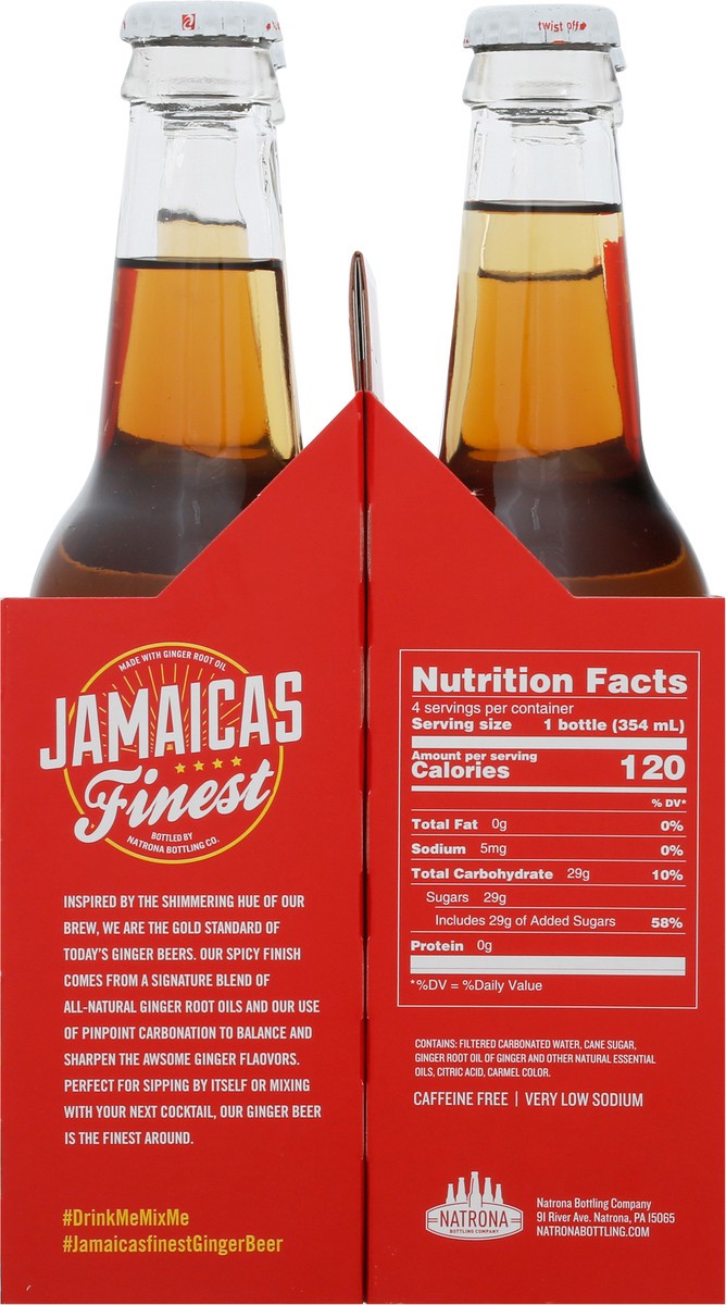 slide 9 of 9, Jamaica's Finest Hot Hot Hot Ginger Beer - 4 ct, 4 ct