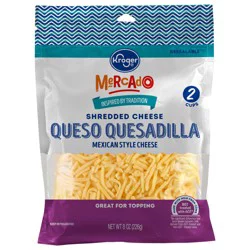 Kroger Mercado Shredded Queso Quesadilla Cheese