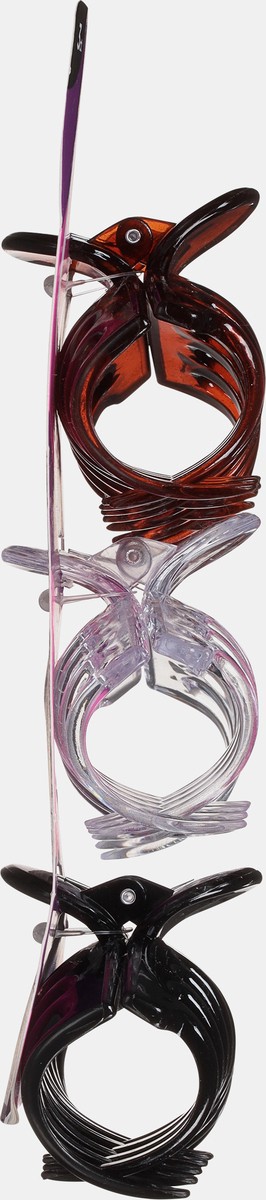 slide 7 of 9, Goody VClaw Clips Large 3 ea, 3 ct