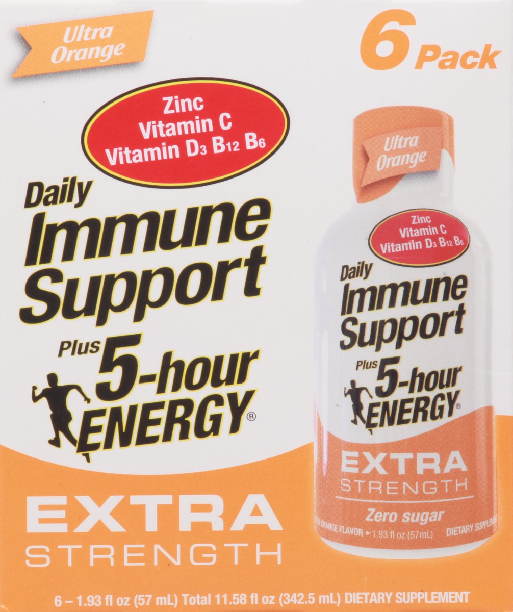 slide 11 of 14, 5-hour ENERGY 5-Hour Daily Immune Orange, 11.58 oz
