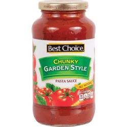 Best Choice Chunky Garden Style Pasta Sauce