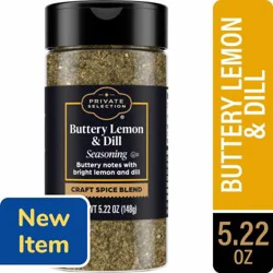 BUTTERY LEMON DILL BLEND - PRIVATE SELECTION - 5.22 OZ