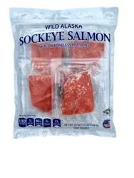 Premier Packing Frozen Wild Alaska Sockeye Salmon Portions