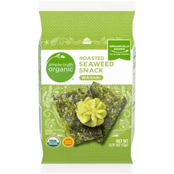 Simple Truth Organic Wasabi Roasted Seaweed Snack