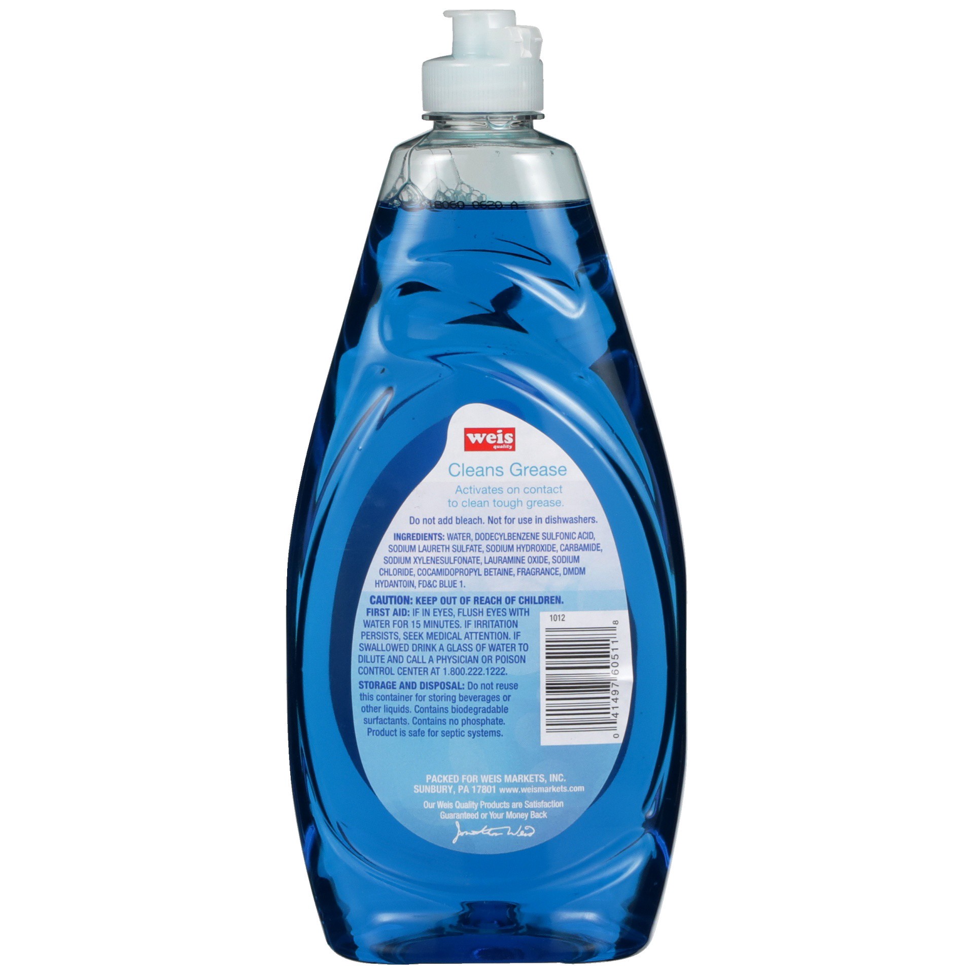 slide 2 of 6, Weis Quality Original Liquid Dish Detergent, 24 fl oz