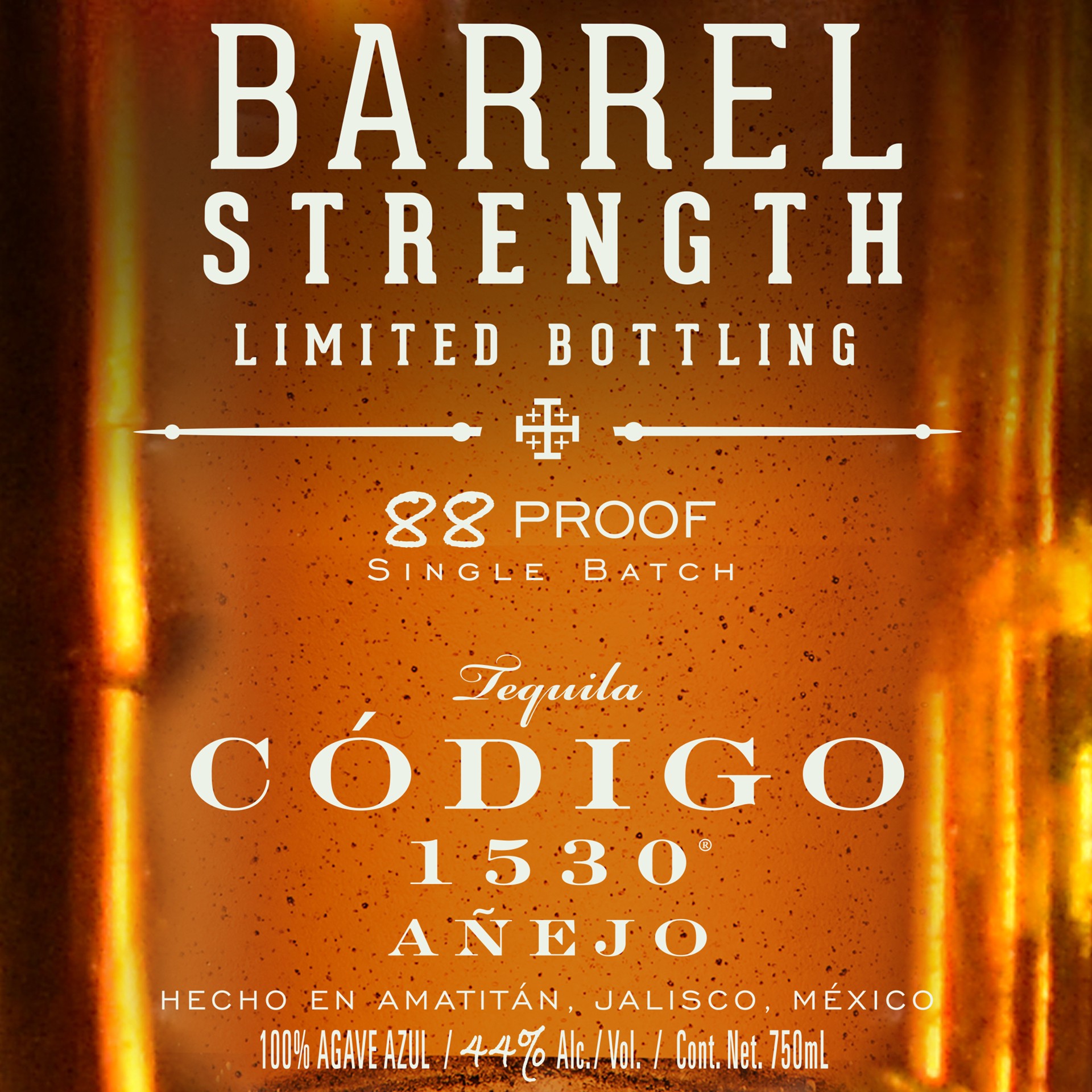 slide 4 of 9, Codigo 1530 Código 1530 Barrel Strength Anejo Tequila, 750 mL Bottle, 44% ABV, 1 ct