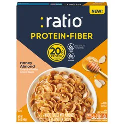:ratio Protein Fiber Honey Almond Cereal