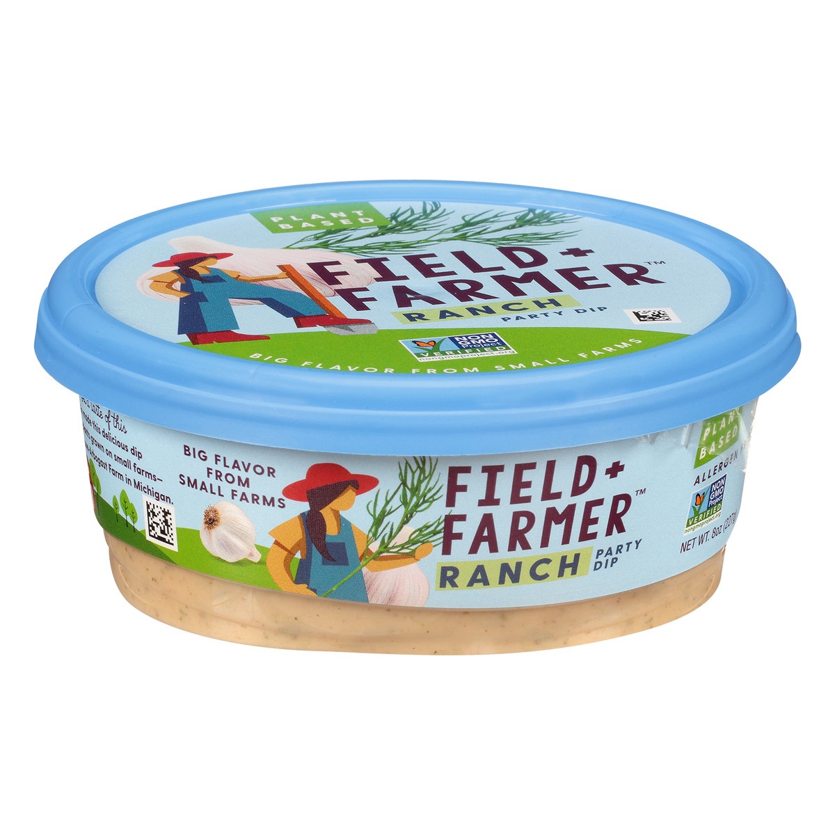 slide 3 of 9, Field + Farmer Ranch Party Dip 8 oz, 1 ct