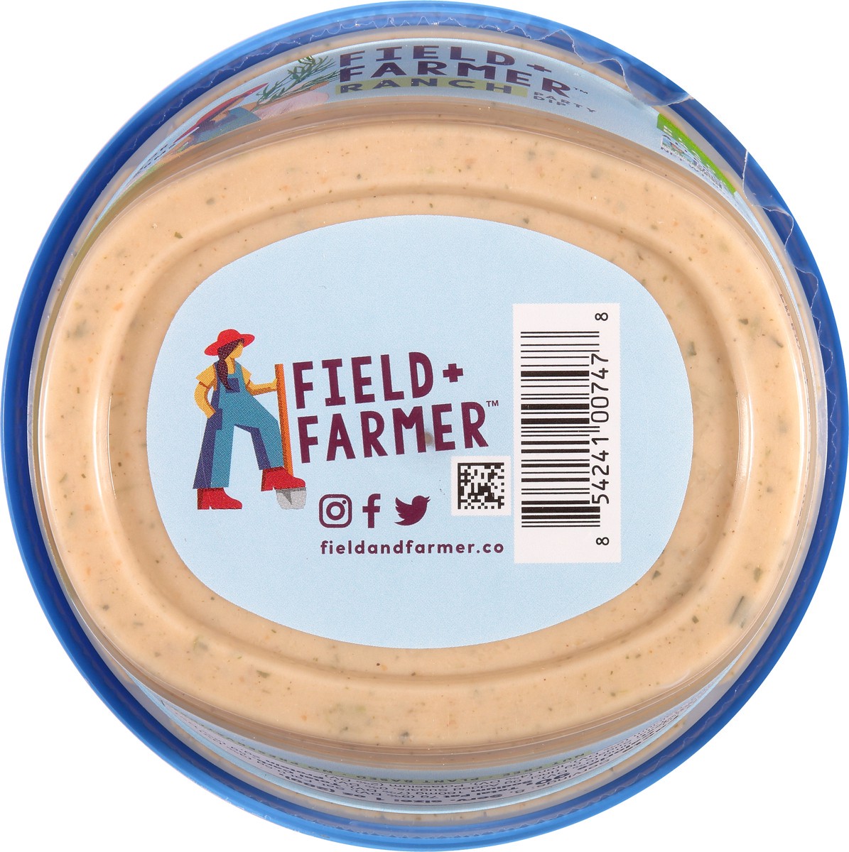 slide 6 of 9, Field + Farmer Ranch Party Dip 8 oz, 1 ct