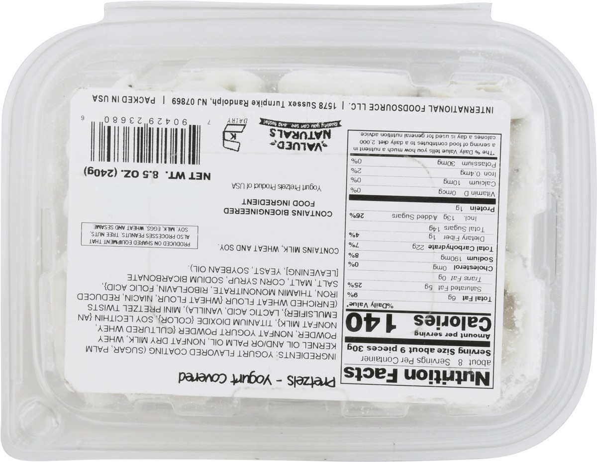 slide 3 of 13, Valued Naturals Tub Pretzel Yogurt, 8.5 oz
